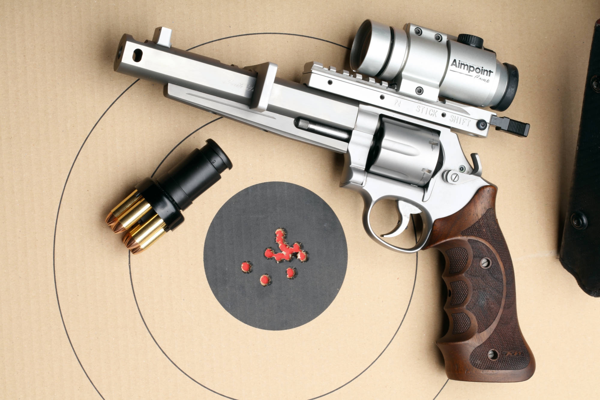revolver: Test: S&W 686 Bianchi in Kaliber .357 Magnum – was kann der Custom Match-Revolver von Club-30-Mitglied Merkle Tuning? revolver: Test: S&W 686 Bianchi in Kaliber .357 Magnum – was kann der Custom Match-Revolver von Club-30-Mitglied Merkle Tuning?