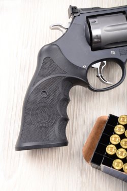 Test: Smith & Wesson 686 Distinguished Combat Magnum "Max 1500" in .357 Magnum vom S&W Club 30 Nill-Formgriff am Smith & Wesson 686 Distinguished Combat Magnum "Max 1500" in .357 Magnum vom S&W Club 30