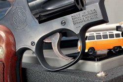 Test & Technik: Smith & Wesson M 28 Highway Patrolman Revolver Der Abzug des Smith & Wesson M 28 Highway Patrolman Revolvers