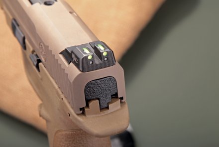 Die Kimme der Smith & Wesson M & P 9 VTAC in 9 mm Luger Die Kimme der Smith & Wesson M & P 9 VTAC in 9 mm Luger