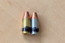 B&H Waffenhandel exklusiv: Spohr Modell 286 Competition in .357 Magnum, .38 Special und 9 mm Luger im Test 9 mm Hülsen mit mit Edding geschwärztem Bereich.