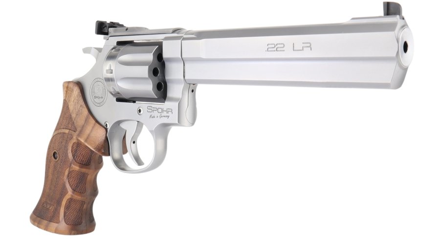 Premium-Kleinkaliberrevolver im Test: Spohr L562 im Kaliber .22 l.r. in 4- und 6-Zoll