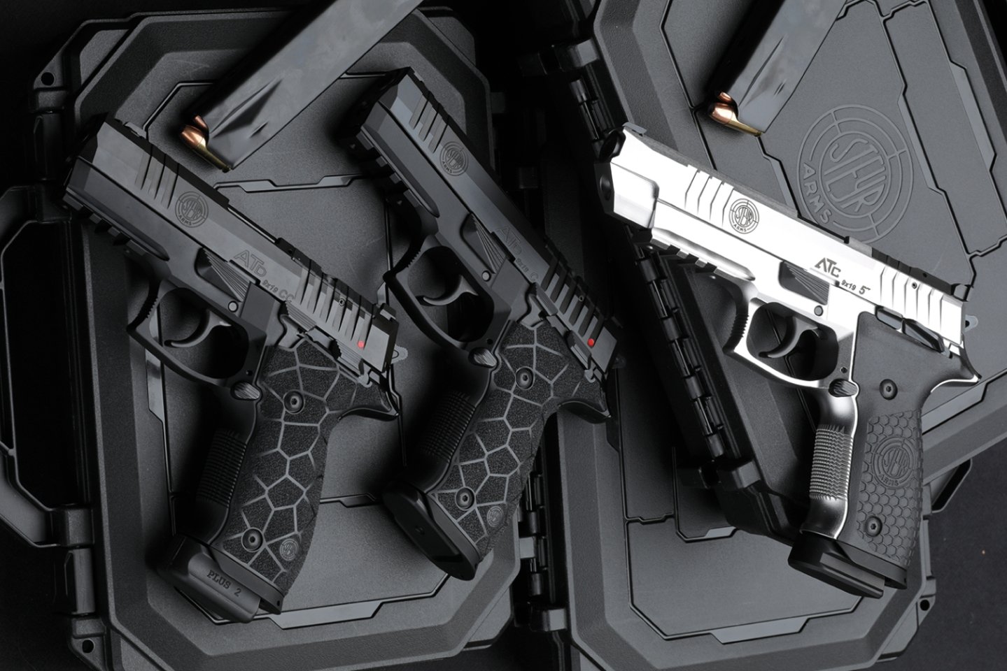 Steyr ATC Base sowie ATD Compact und ATD Compact Comp im Detail.