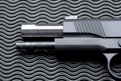 STI Europe Sparta 5.0 in 9 mm Luger und .45 Auto Lauf der Waffe