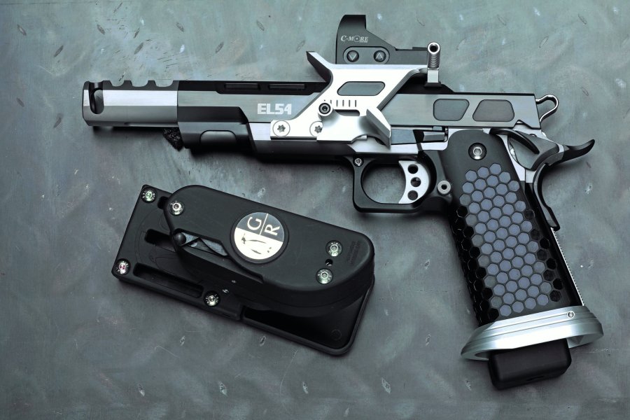 "New Generation"-Pistolen von STP im Test – Teil 1: Die 9 mm Luger-Modelle Lisa und Elsa STP Elsa komplett von links.