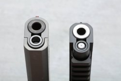 Test: STP Sport Target Pistol DAG und Club 30 Präz 5.0 – Was können die Premium-Pistolen in Kaliber 9 mm Luger? STP-Sport-Target-Pistol-1911-Club-30-Praez-5-0-und-2011-DAG-Pistolen-in-Kaliber-9-mm-luger-muendungen