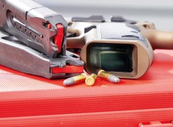 Tanfoglio Force 22 L Limited 5.7: Sportliche Kleinkaliber-Pistole mit Stahlgriffstück im Praxistest Tanfoglio Force 22 L Limited 5.7: Sportliche Kleinkaliber-Pistole mit Stahlgriffstück im Praxistest