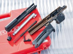 Tanfoglio Force 22 L Limited 5.7: Sportliche Kleinkaliber-Pistole mit Stahlgriffstück im Praxistest Tanfoglio Force 22 L Limited 5.7: Sportliche Kleinkaliber-Pistole mit Stahlgriffstück im Praxistest