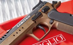 Tanfoglio Force 22 L Limited 5.7: Sportliche Kleinkaliber-Pistole mit Stahlgriffstück im Praxistest Tanfoglio Force 22 L Limited 5.7: Sportliche Kleinkaliber-Pistole mit Stahlgriffstück im Praxistest