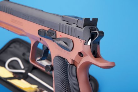 Die Kimme der Tanfoglio Stock III Xtreme in 9x19 mm Die Kimme der Tanfoglio Stock III Xtreme in 9x19 mm