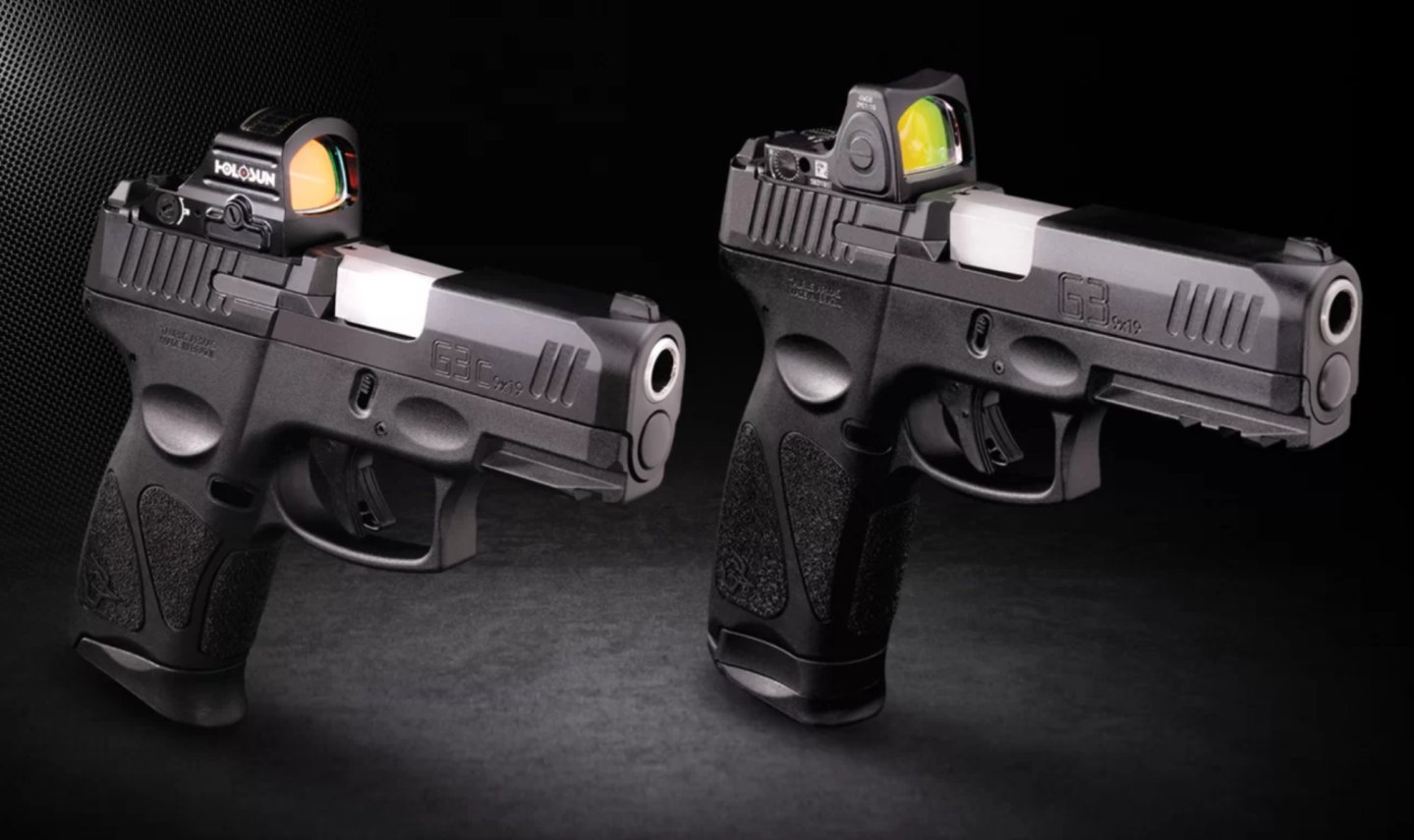 Taurus G3 und G3c TORO: 2021 kommen die neuen "Taurus Optic Ready Option"-Pistolen in 9 mm Luger Die G3 (rechts) und G3c (links) TORO