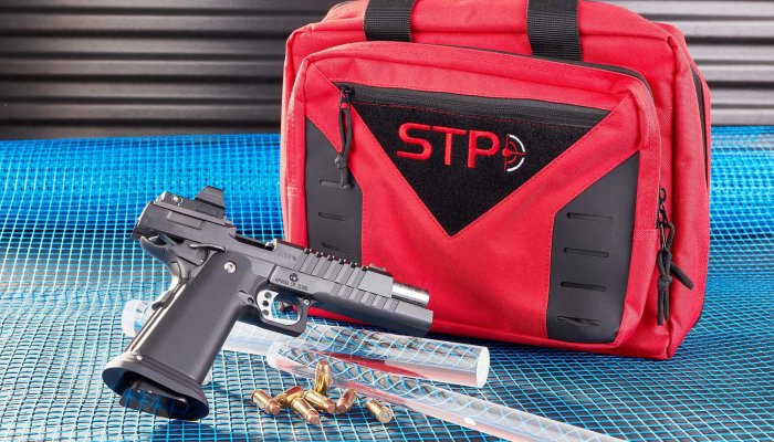 STP - Sport Target Pistol: Eine für (fast) alle Disziplinen: Multimodulares Pistolen-System STP Black Major 5.0, im Test im Kaliber .40  S & W