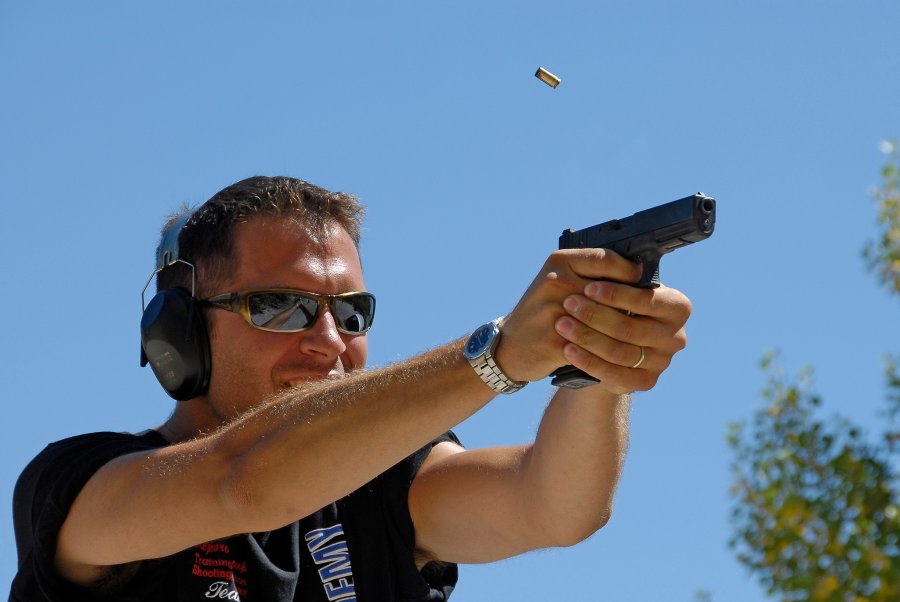 Die GLOCK 17 auf dem Schießstand Glock 17 Test