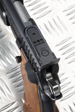 Merkle Custom PPC-Pistole 9 mm Luger Einzelstück Test Merkle PPC-Pistole