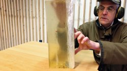 Schießstand Gelatineblock