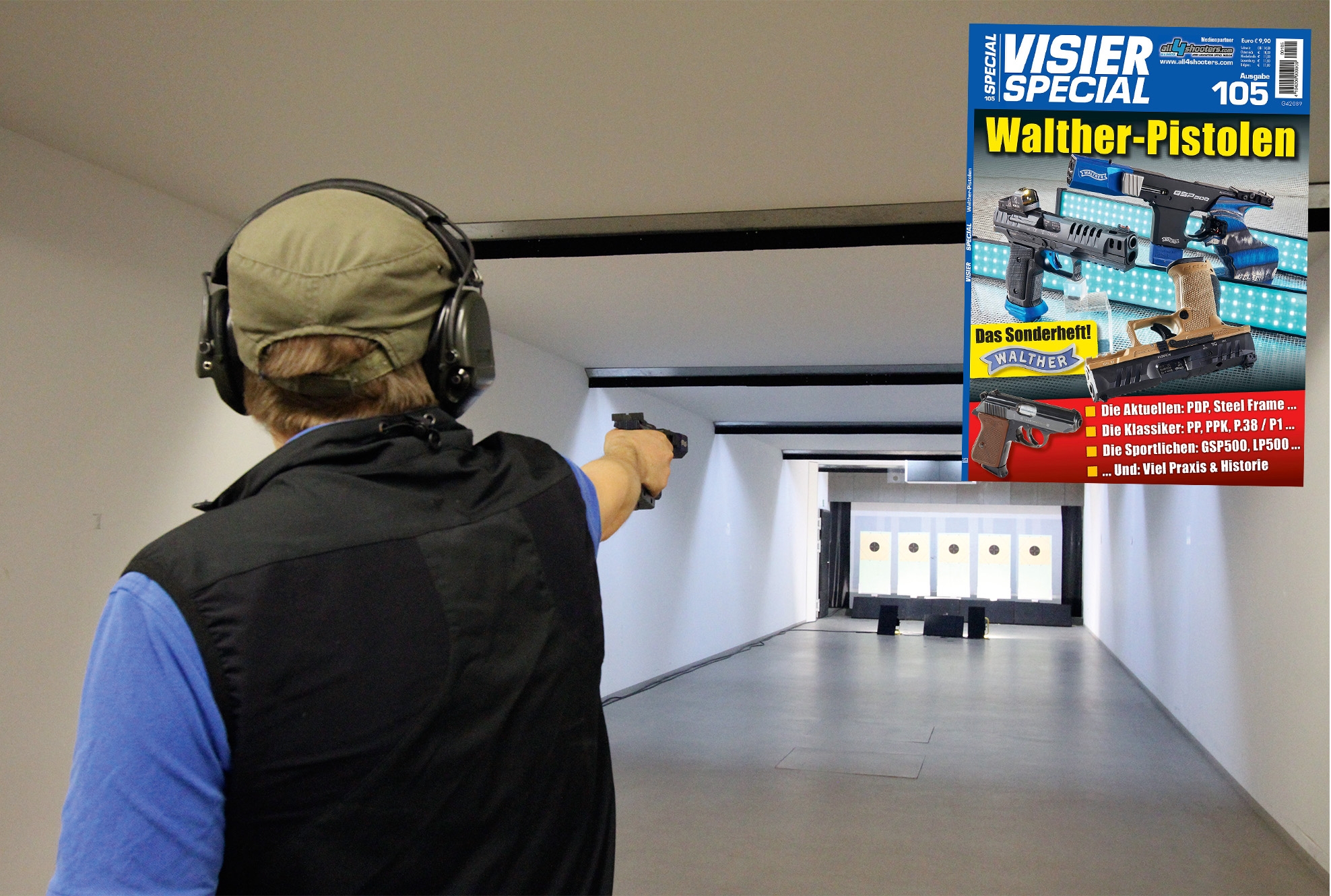 carl-walther: Ein Jahrhundert Sportpistolen aus dem Hause Carl Walther: Eine Story über Wettkämpfe, Krisen und neue Modelle