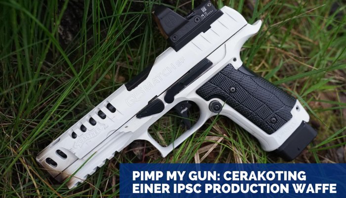 kurzwaffe: PIMP MY GUN – aus alt mach neu – Cerakoting einer Walther Q5 SF: Ein Praxisbericht zur "Stormtrooper-Pistole"