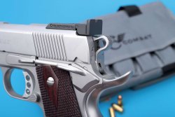 Test: Wilson Combat Classic Stainless Pistole Der hintere Teil der Kurzwaffe Wilson Combat Classic Stainless