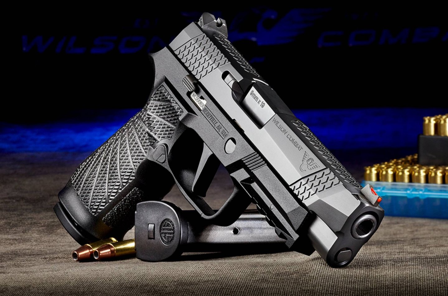Wilson Combat-SIG Sauer WCP320 − die veredelte P320 Wilson Combat-SIG Sauer WCP320 mit Patronen