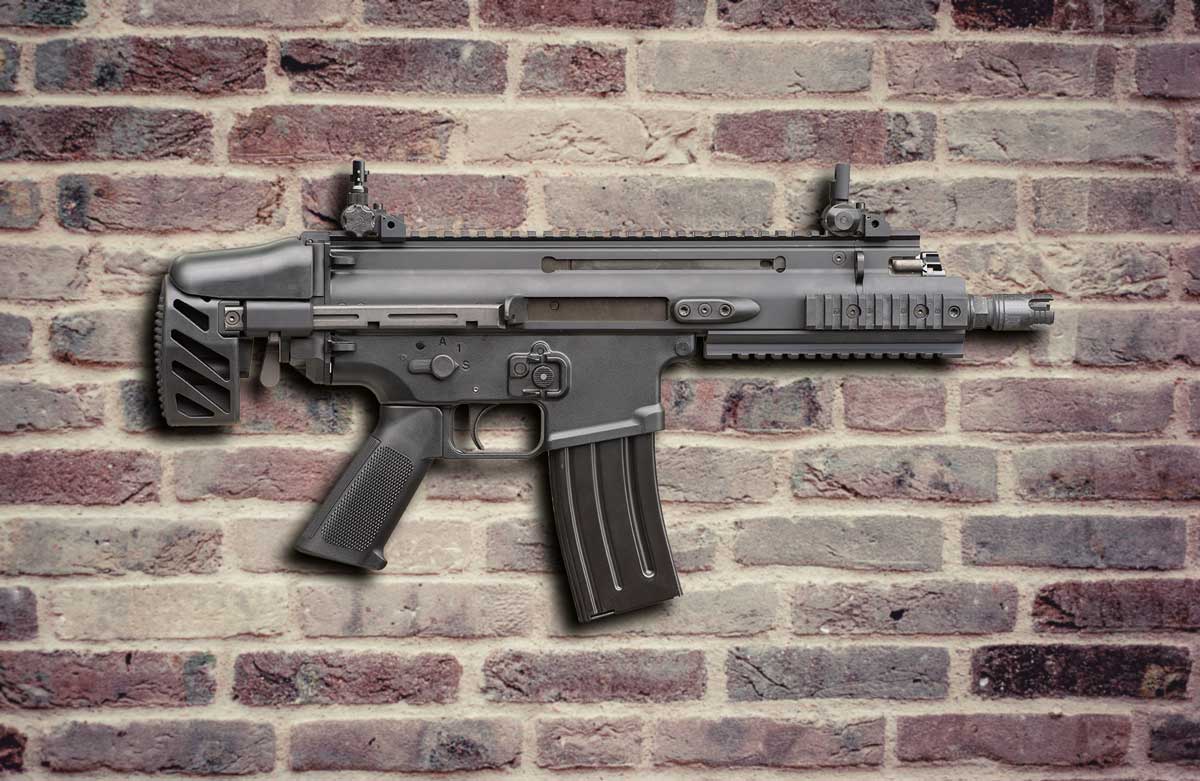 fnh: FN SCAR-SC: subkompakter Karabiner im Kaliber 5,56 x 45 mm NATO fnh: FN SCAR-SC: subkompakter Karabiner im Kaliber 5,56 x 45 mm NATO