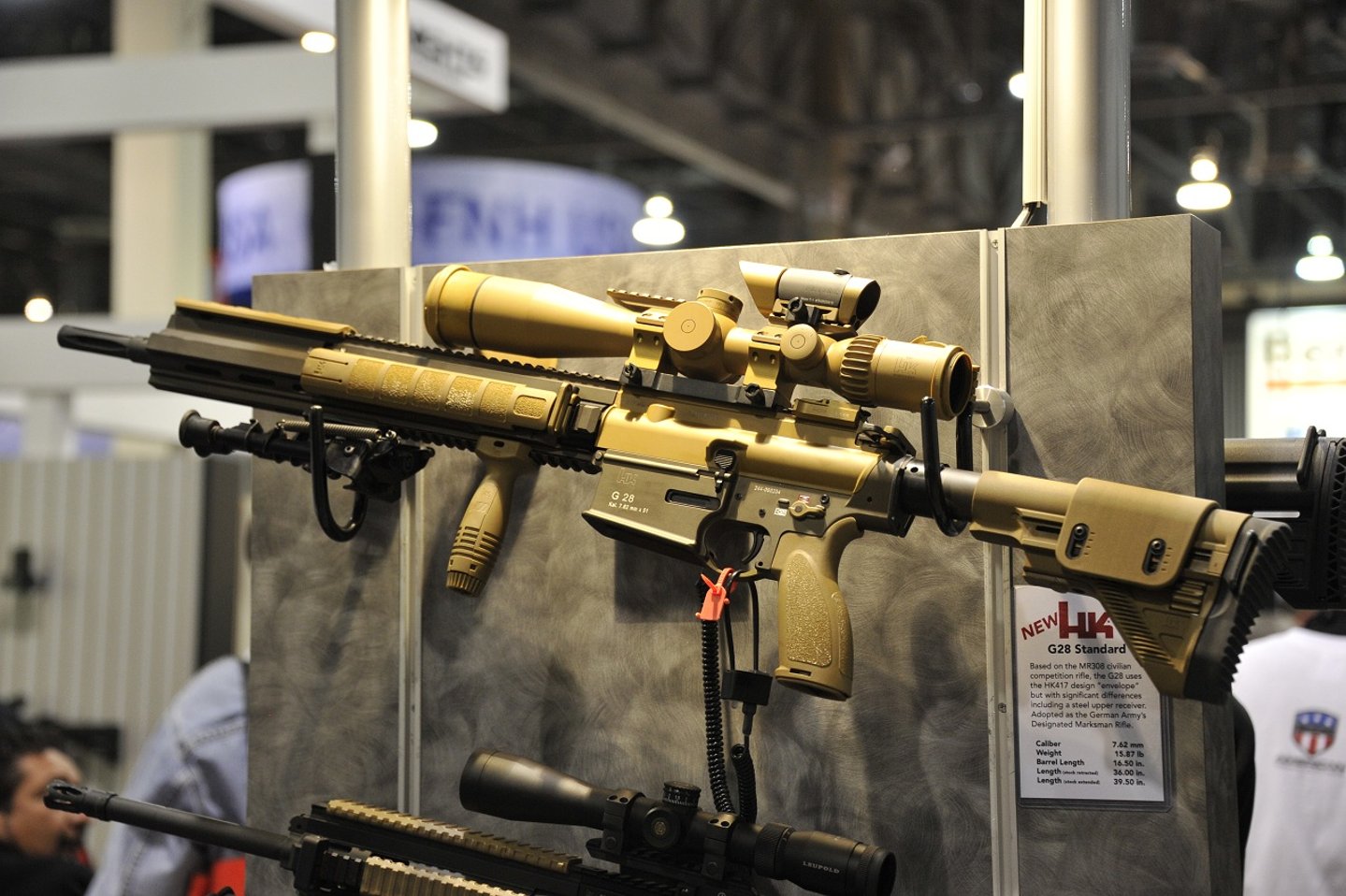 Heckler & Koch G28: „U.S. Army Sniper Rifle“-Kontrakt Heckler & Koch G28 Scharfschützengewehr der Bundeswehr