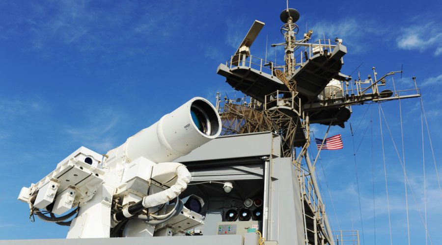 Erste Tests: Die Laserkanone der U.S. Navy