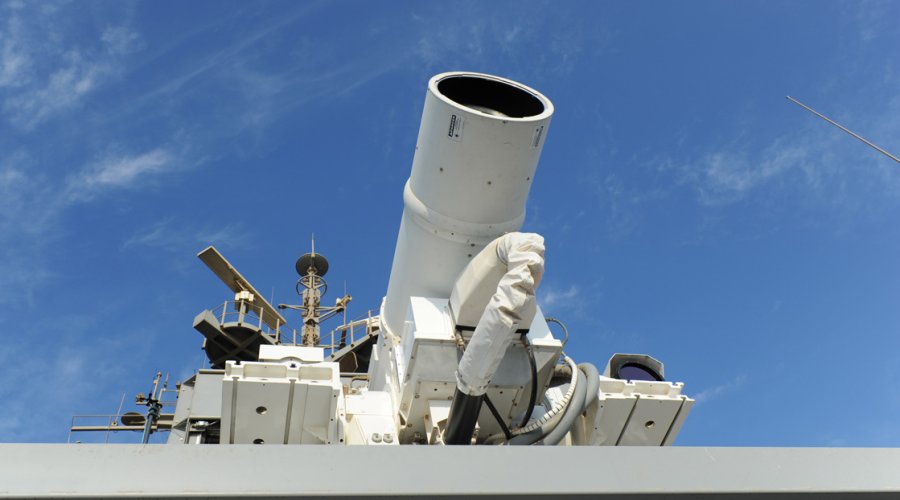 Erste Tests: Die Laserkanone der U.S. Navy