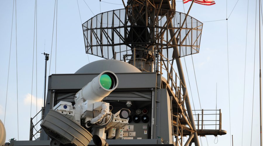 Erste Tests: Die Laserkanone der U.S. Navy