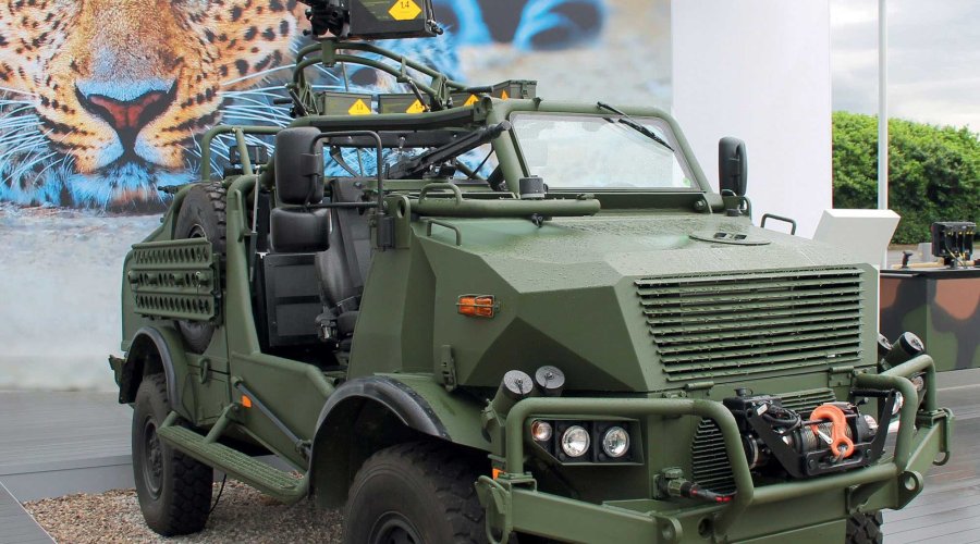 Special Operations Vehicle von KMW auf der Eurosatory 2016