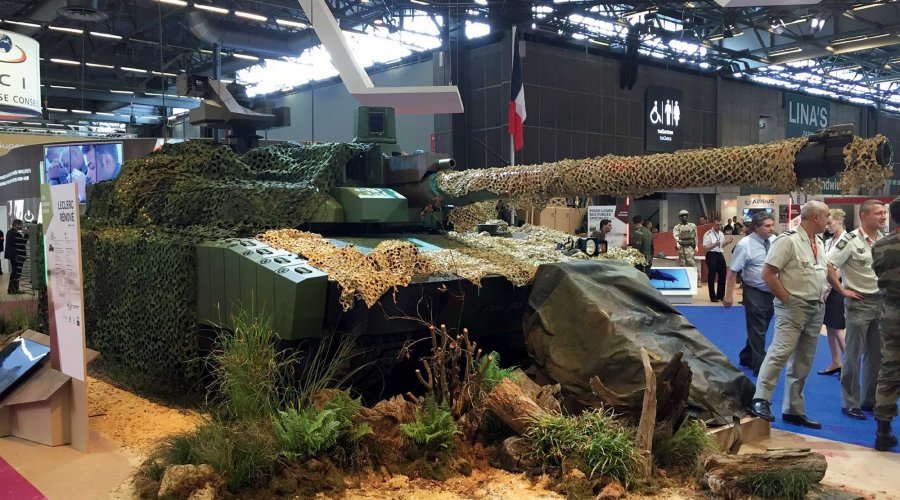Kampfpanzer Leclerc auf der Eurosatory 2016