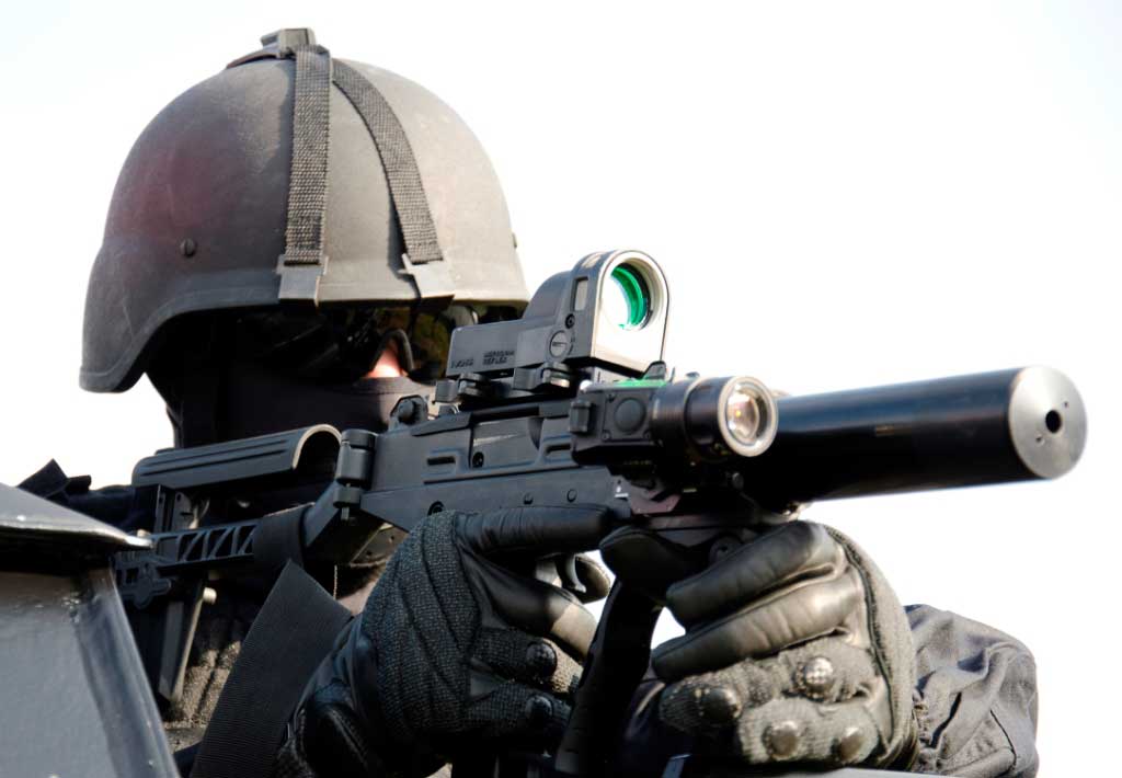 maschinenpistolen: UZI-PRO: 9mm-MP von IWI