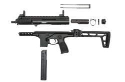 Neue Maschinenpistole Beretta PMX Beretta PMX zerlegt in Bauteile