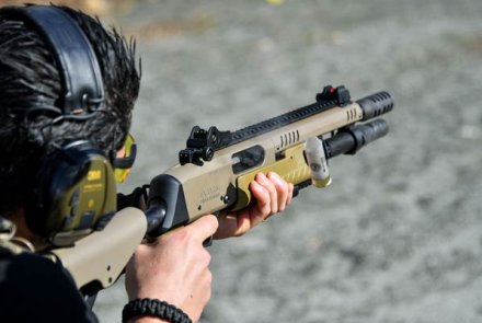 FABARM STF 12 Telescopic FE Vorderschaftrepetierer Geringer Rückstoß bei der FABARM STF 12