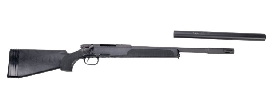 Steyr SSG 69 IV mit Integralschalldämpfer Steyr SSG 69 IV