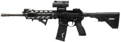 Heckler & Koch G38 für die Polizei in Hessen – neue Mitteldistanzwaffe in zwei Konfigurationen Heckler & Koch G38 MDW Hessen mit Aimpoint Comp M4