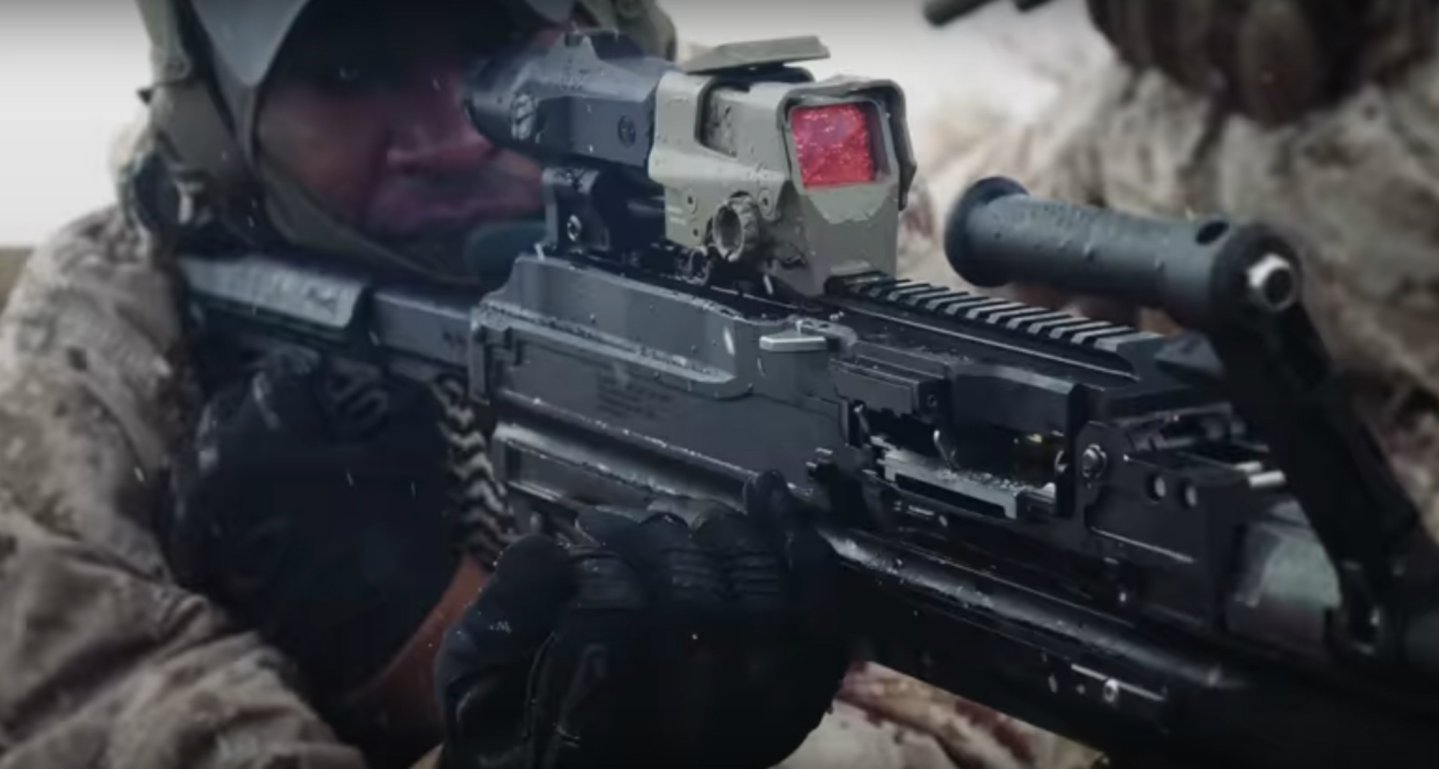 SIG SAUER MG 338 Maschinengewehr.