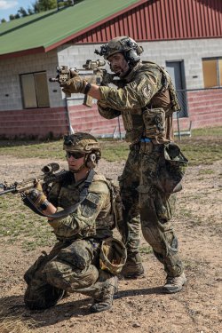 Talisman Sabre: MOUT Movement Bundeswehr, G27 alias HK417 von Heckler & Koch