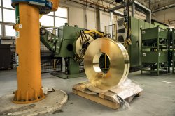 200 Jahre Sellier & Bellot: Geschichte des tschechischen Munitionsherstellers Rohmaterial im Werk von Sellier & Bellot.