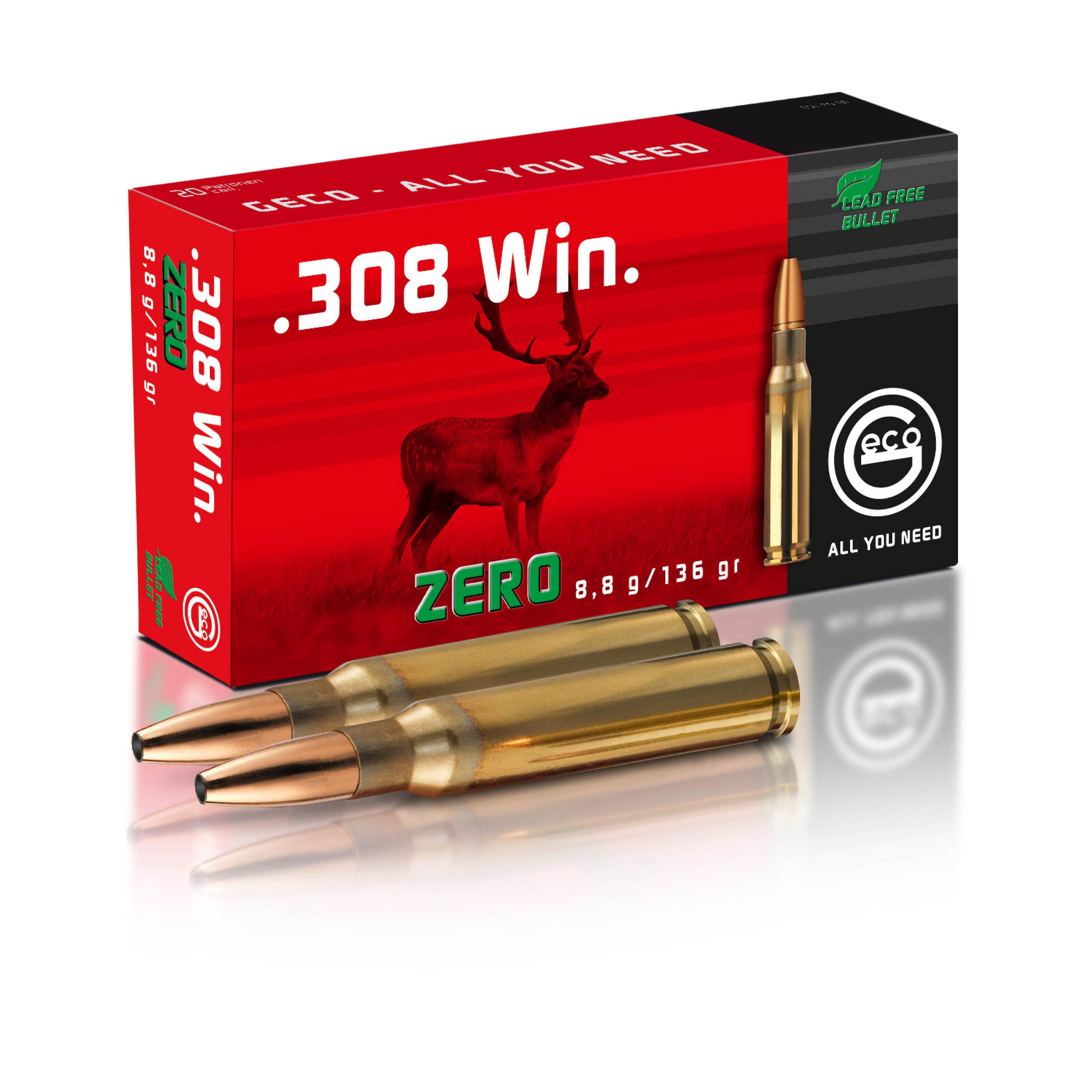 geco: JETZT im Fachhandel: GECO ZERO - bleifreies Jagdgeschoss