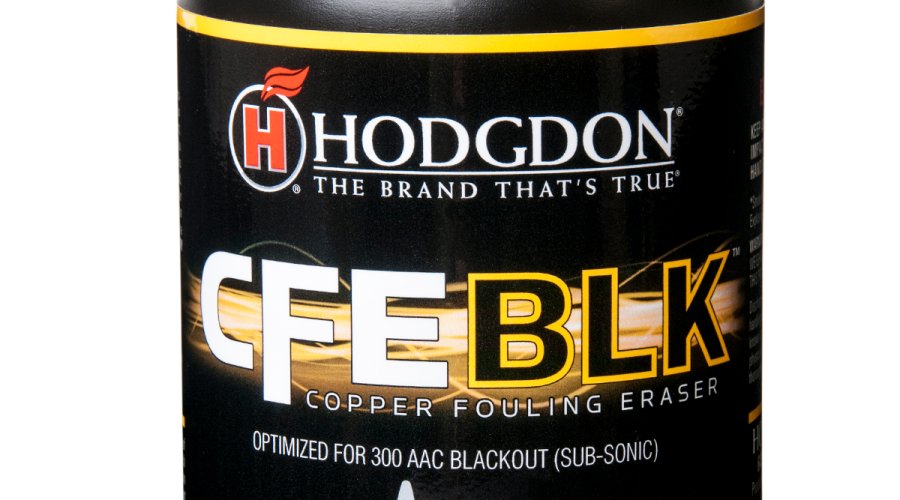 Neue Pulver von Hodgdon: CFE BLK und IMR-Treibladungsmittel Neues Hodgdon Pulver CFE BLK in der Dose