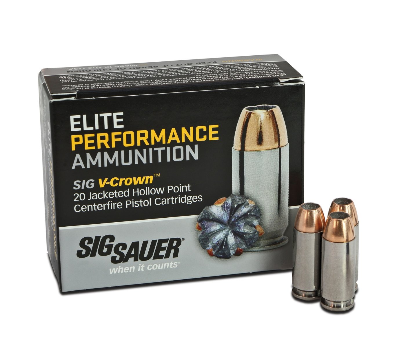 SIG SAUER Elite Performance: neue Pistolenmunition SIG SAUER Elite Performance: neue Pistolenmunition