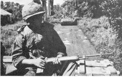 An infantryman and his M14 An infantryman and his M14