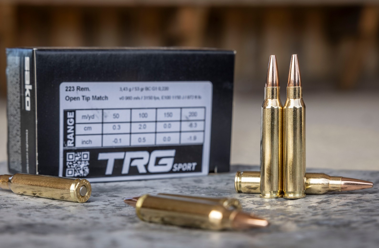 sako: Sako TRG Sport: Eine neue Patrone im Kaliber .223 Remington für dynamische Gewehrdisziplinen