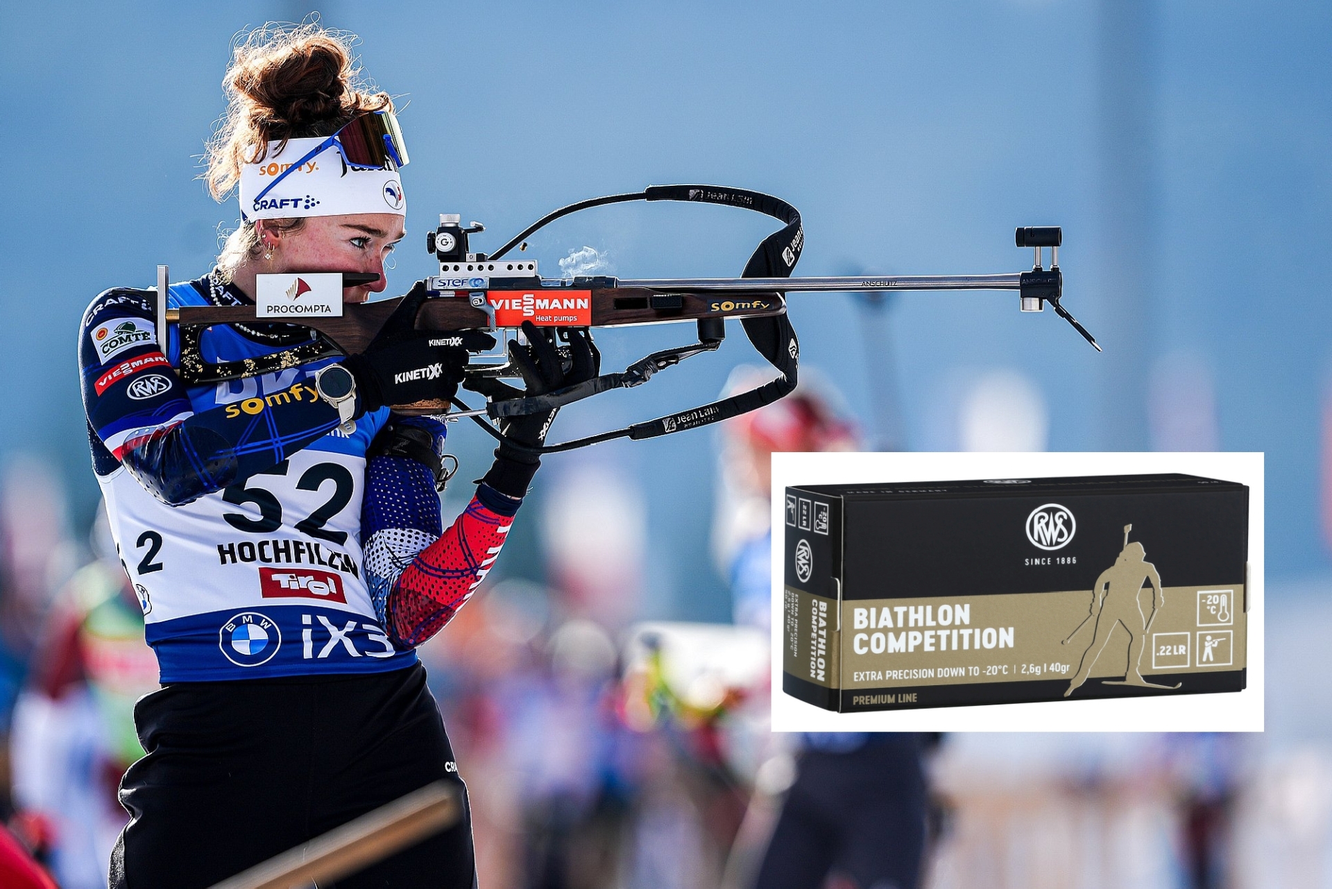 rws-munition: Frankreichs Biathlon-Sieger schießen in dieser Saison mit winter- und medaillentauglichen RWS-Kleinkaliberpatronen 