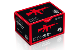 GECO DTX - eine neue, kostengünstige Munitionslinie für Sportschützen mit Kurz- und Langwaffen GECO DTX in .223 Rem.
