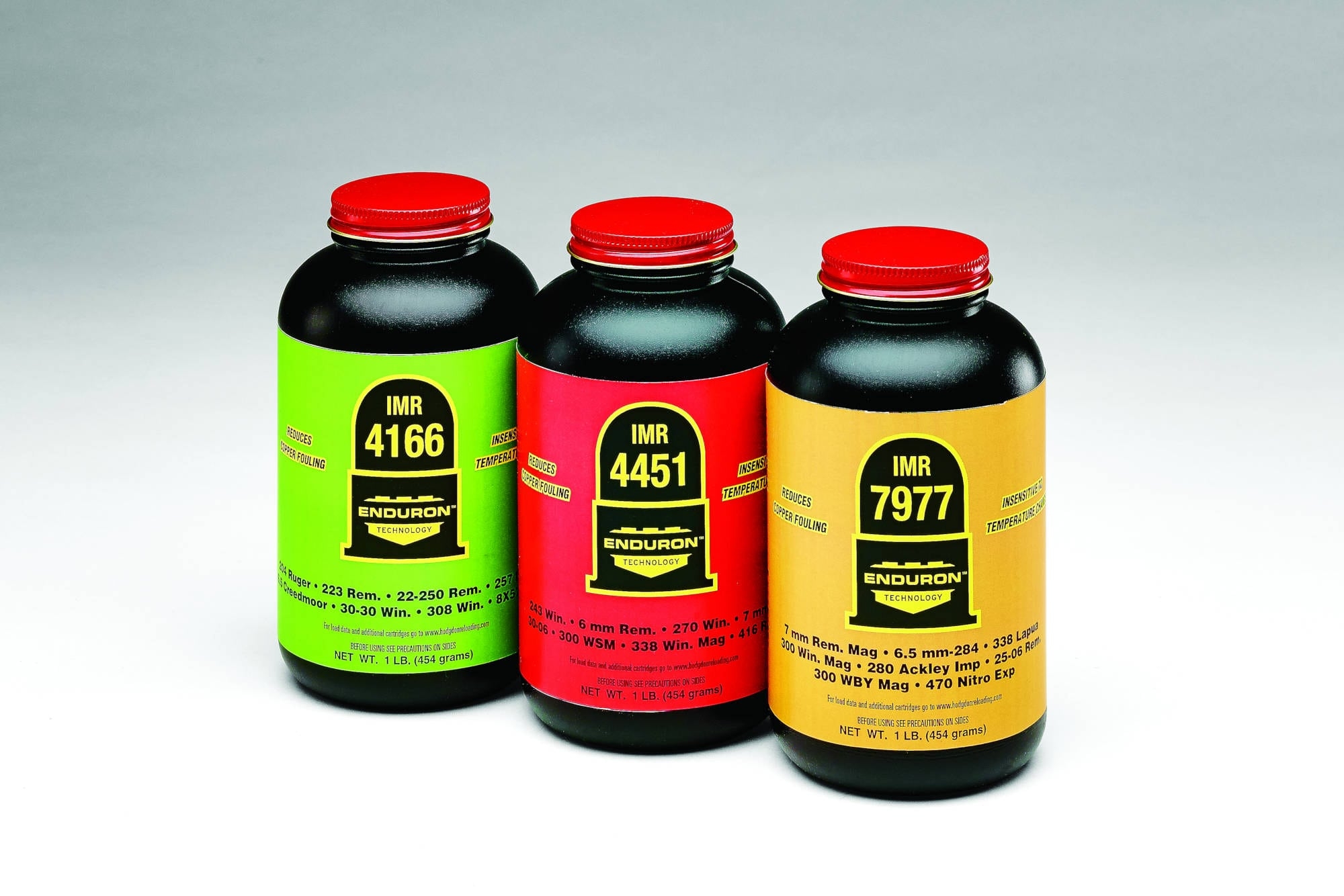 hodgdon-products: Hodgdon: neue IMR Enduron Pulver für Schützen und Wiederlader in vielen Laborierungen hodgdon-products: Hodgdon: neue IMR Enduron Pulver für Schützen und Wiederlader in vielen Laborierungen