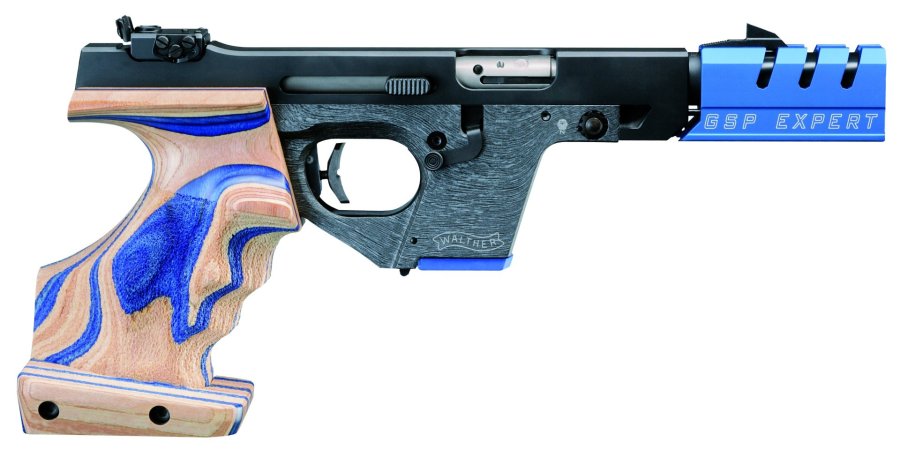 Know-how mit all4shooters: Was Sie über das deutsche Beschussrecht und Ihre Schusswaffen wissen müssen Walther GSP Expert im Kaliber .22 long rifle.