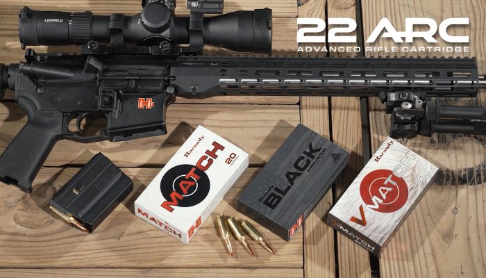 hornady: Mit der .22 ARC lanciert Hornady eine weitere Patrone mit imposanten ballistischen Eigenschaften in der für die AR15-Plattform konzipierten Advanced Rifle Cartridge-Reihe