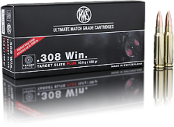 Test: RWS Target Elite Plus in .308 Winchester Matchmunition RWS Target Elite Plus in .308 Winchester