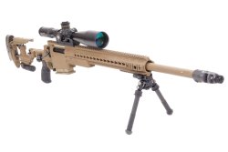 Präzisionstest: Sellier & Bellot Langwaffenmunition für den Sportbereich Freigestelltes Accuracy International AX Mk III